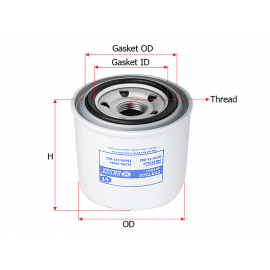 Oil Filter KUBOTA, YANMAR, MITSUBISHI